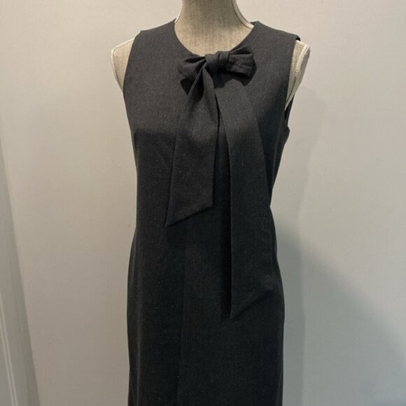 Adrienne Vittadini Gray Dress Sleeveless size 4 - Picture 9 of 13
